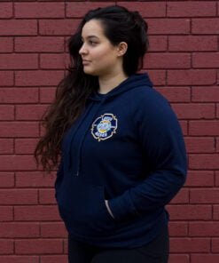 Roses Hoodie Side View close