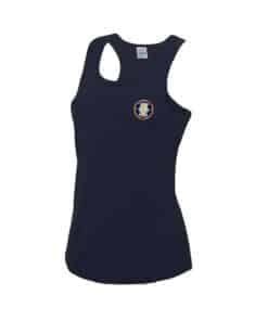Navy Racer Back Vest