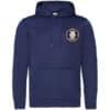 FAN Navy Polyester Hoodie