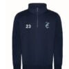 Hammerheads Navy 1 4 Zip Fleece