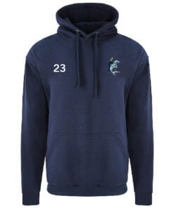 Hammerheads Navy Cotton Hoodie