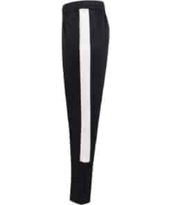 LV881 TRACKSUIT BOTTOMS NAVY WHITE SIDE VISUAL