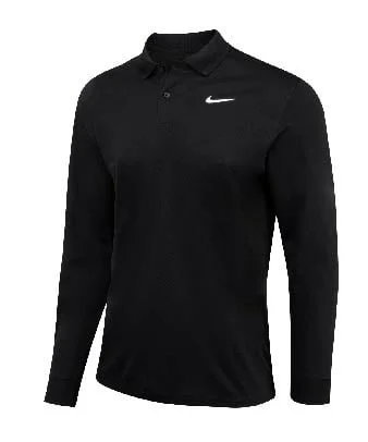 Nike Long Sleeve Polo Black