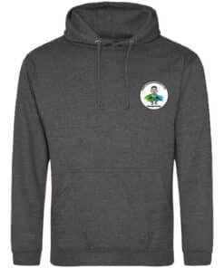 Adults hoodie charcoal
