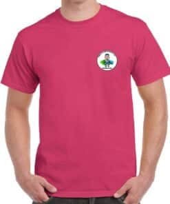 Adults t shirt pink