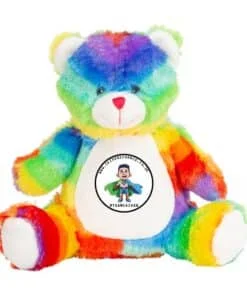 Large Rainbow Bear Teddy
