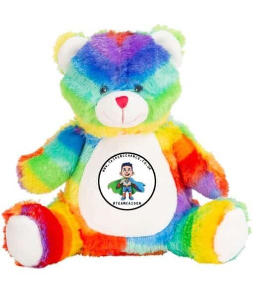 Large Rainbow Bear Teddy