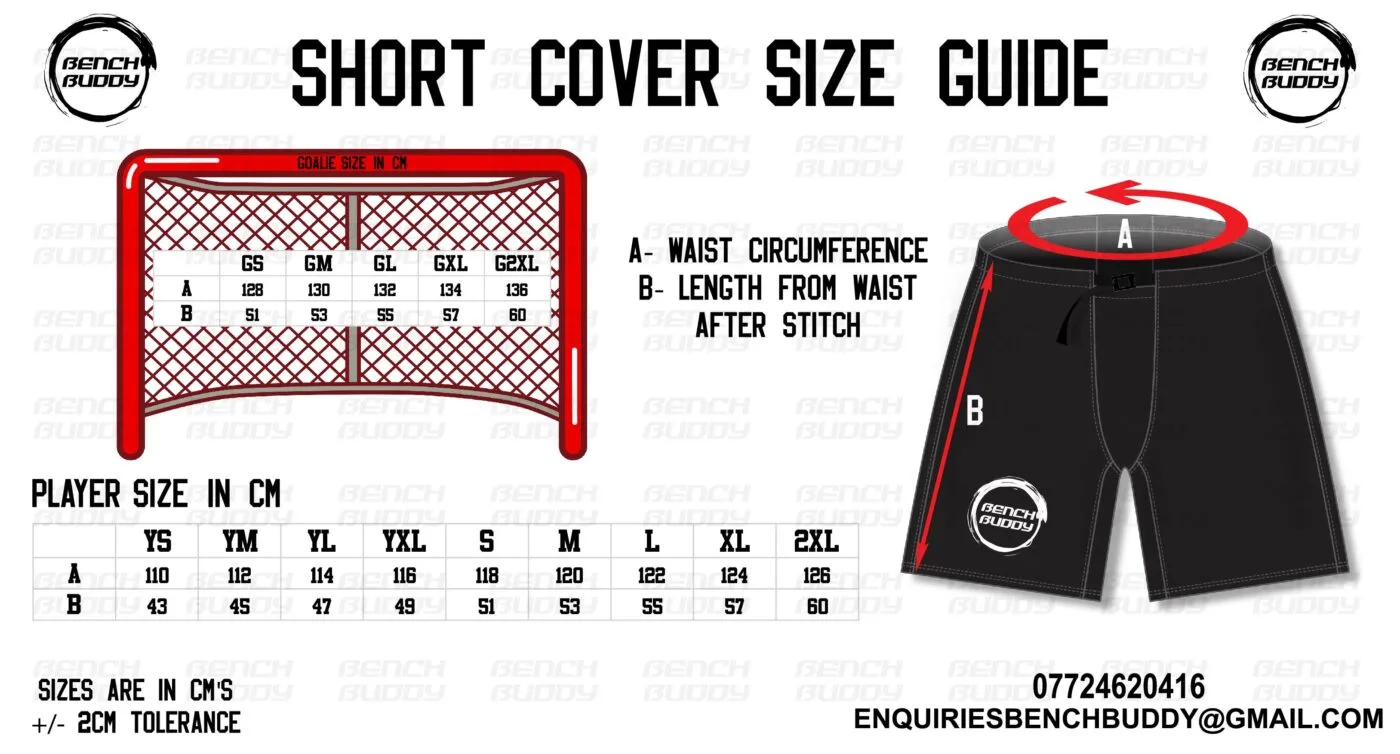 SHORT COVER SIZING CHART 1