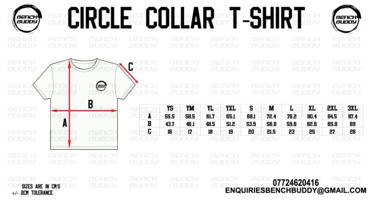 CIRCLE COLLAR T SHIRT