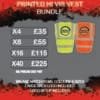 RTX HI VIS VEST DTF