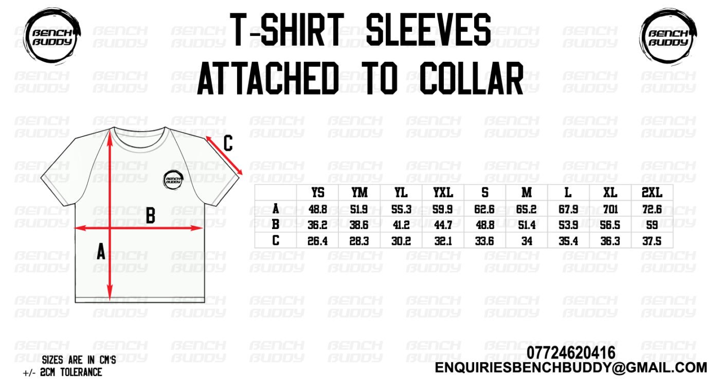 T SHIRT SLEEVES ATTACHED TO COLLAR