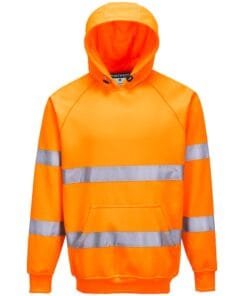 PW055 HI VIS HOODIE ORGANGE