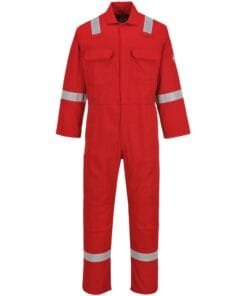 PW450 FLAME RESISTANT COVERALLS RED