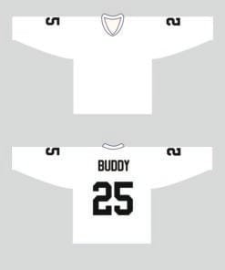 Custom White Jersey