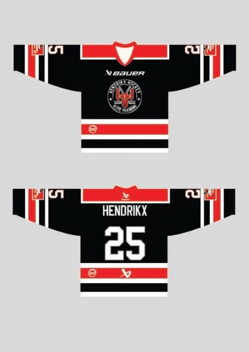 Hendrikx Black Elite Training Jersey