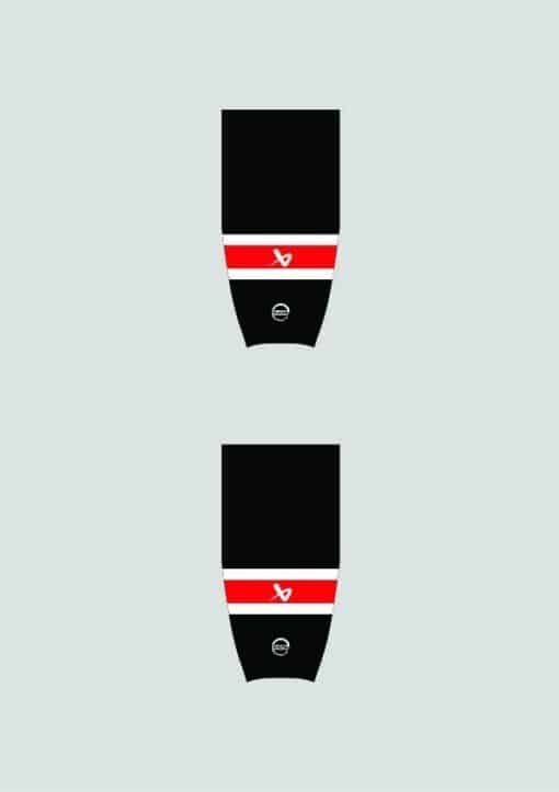 Black Elite Tube Socks Junior