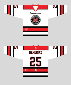 Hendrikx Black Elite Training Jersey White