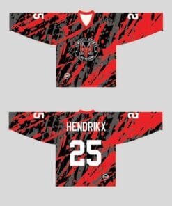 Hendrikx Black Elite Training Jersey Pattern