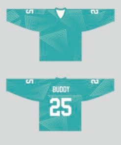 Custom Turquoise Triangle Jersey