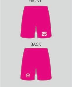 Alternative view of Custom Plain Off Pad Shorts (No Pockets)