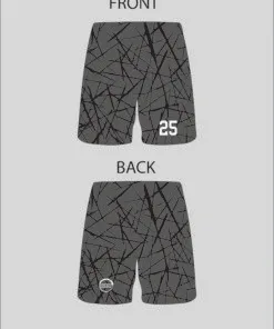 Alternative view of Custom Pattern Off Pad Shorts (No Pockets)