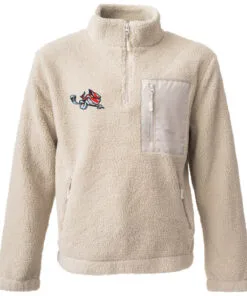 1/4 Zip Borg Fleece